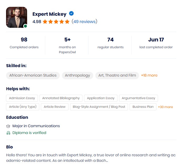 Expert Mickey